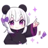 Эмодзи Панда-тян 2