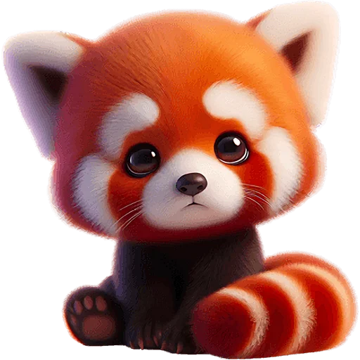 Эмодзи Красная панда