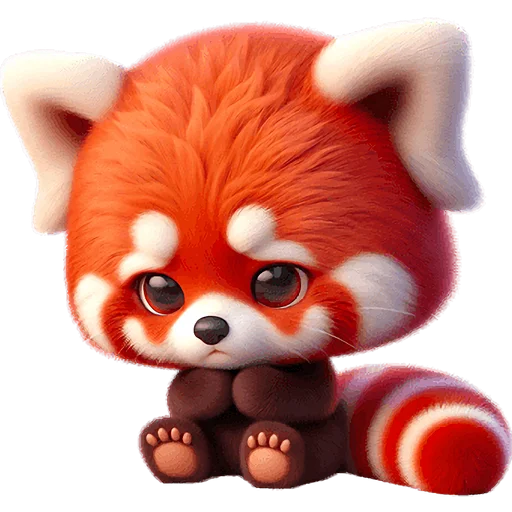 Эмодзи Красная панда