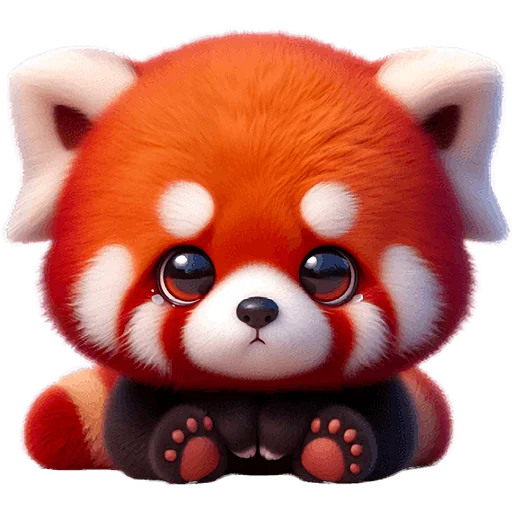 Эмодзи Красная панда
