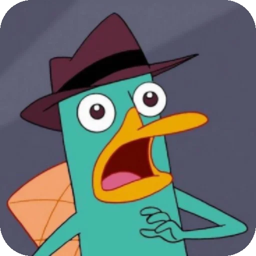 Эмодзи Perry the Platypus