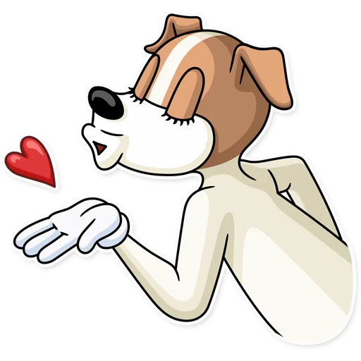 Эмодзи Party Dog