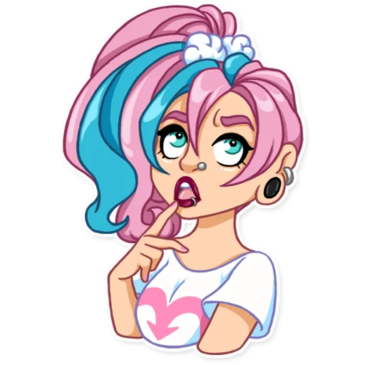 Эмодзи Pink Power