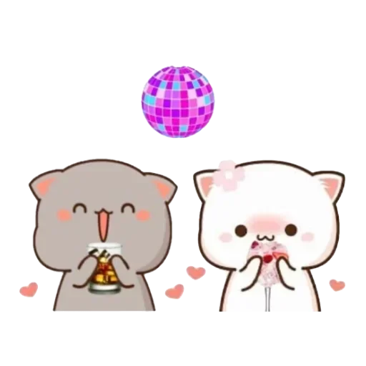 Эмодзи Peach and Goma