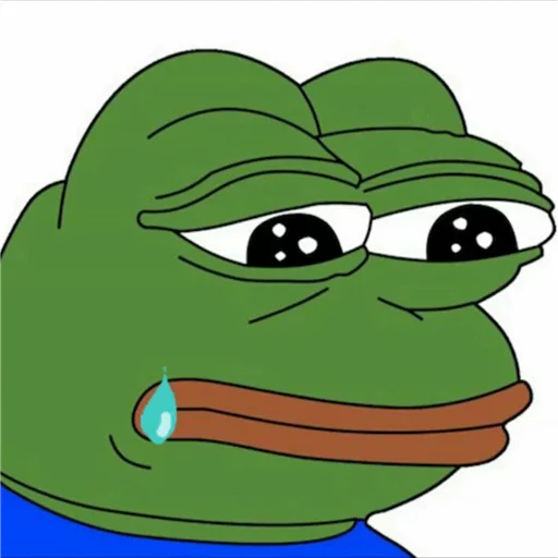 Эмодзи Pepe Crying?