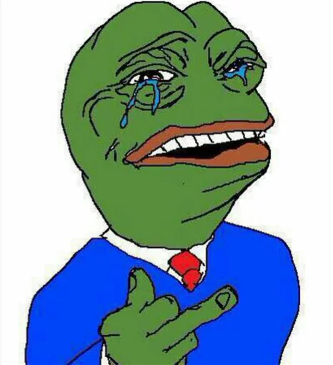Эмодзи Pepe Crying?