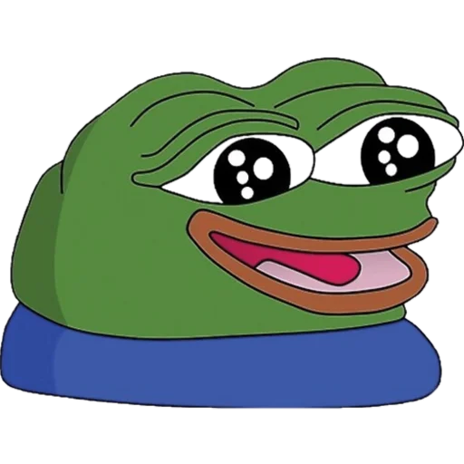 Эмодзи pepe и peepo - для важных разговоров (почему рот в говне?)