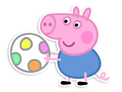 Эмодзи Peppa Pig