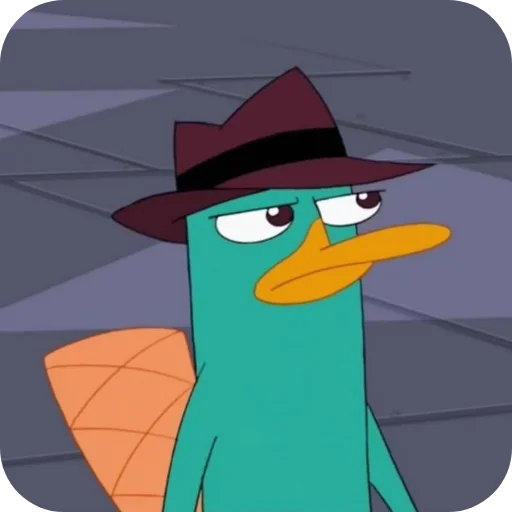 Эмодзи Perry the Platypus