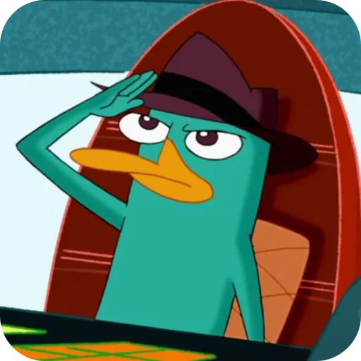 Эмодзи Perry the Platypus