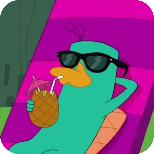 Эмодзи Perry the Platypus