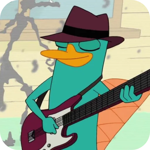 Эмодзи Perry the Platypus