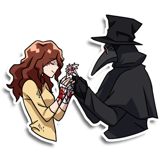 Эмодзи Plague doctor Pestkatze