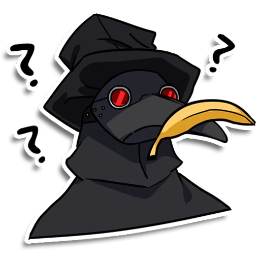 Эмодзи Plague doctor Pestkatze