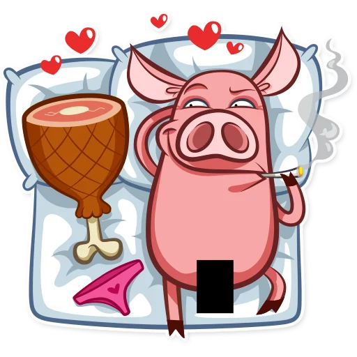 Эмодзи Pete The Pig