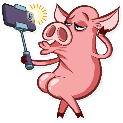 Эмодзи Pete The Pig
