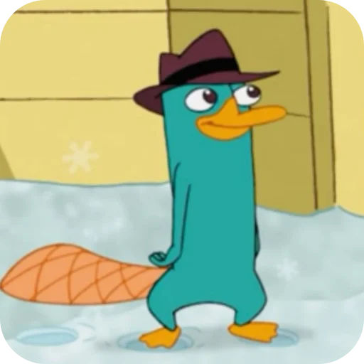 Эмодзи Перри Утконос