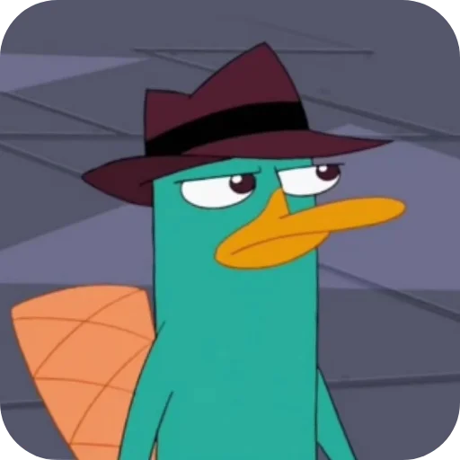 Эмодзи Перри Утконос