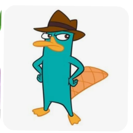 Эмодзи Перри Утконос