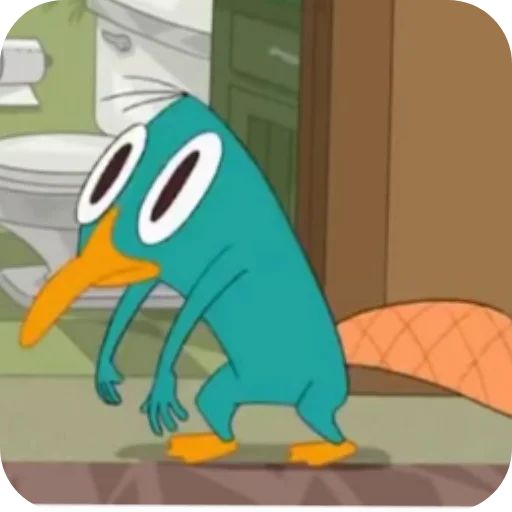 Эмодзи Перри Утконос