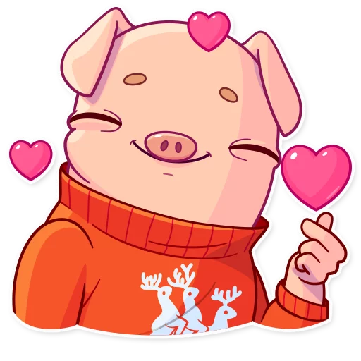 Эмодзи Mr. Piggy