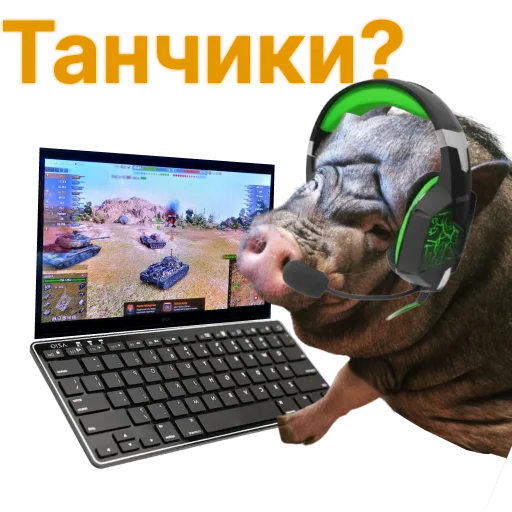 Эмодзи Свинья-Кулинар