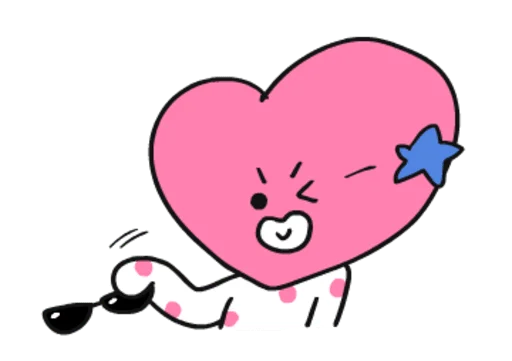 Эмодзи ? Pink BT21