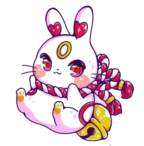 Эмодзи Pink Bunny