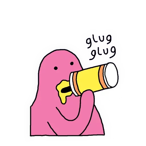 Эмодзи Pink Guy