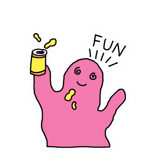 Эмодзи Pink Guy