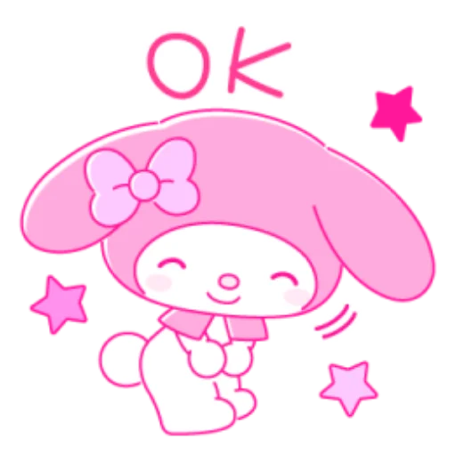 Эмодзи Pink My Melody