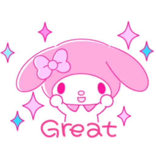 Эмодзи Pink My Melody