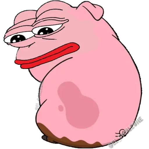 Эмодзи Pink Pepe