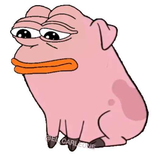 Эмодзи Pink Pepe