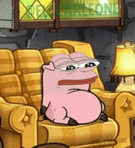 Эмодзи Pink Pepe