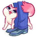 Эмодзи Pussy Cat