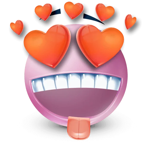 Эмодзи Pink Face