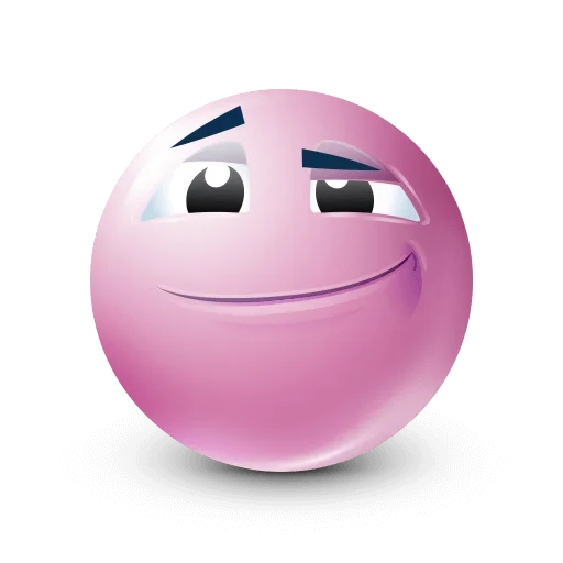 Эмодзи Pink Face