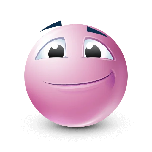 Эмодзи Pink Face