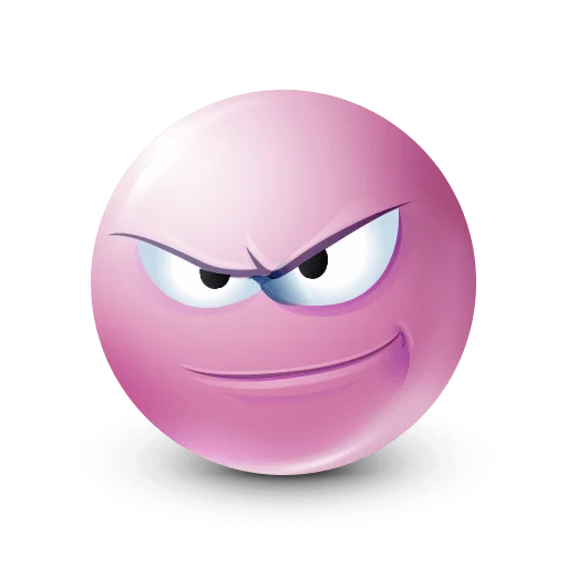 Эмодзи Pink Face