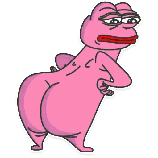 Эмодзи Pink PEPE
