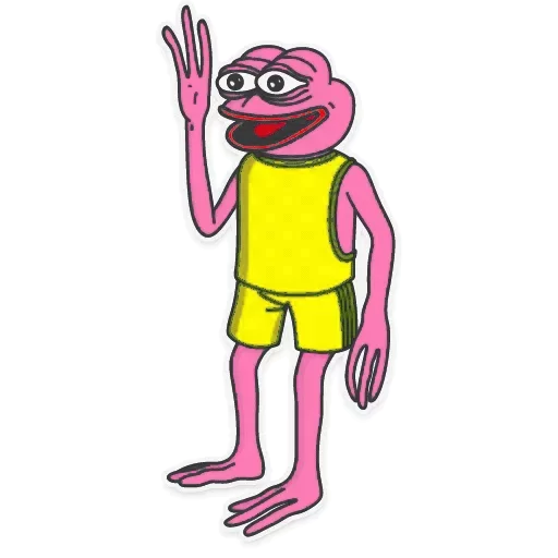 Эмодзи Pink PEPE