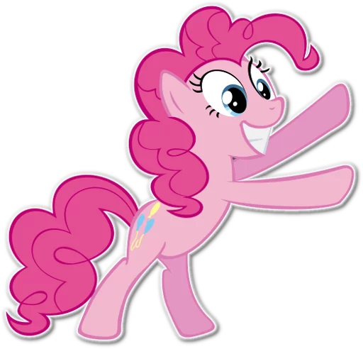 Эмодзи Pinkie Pie Division