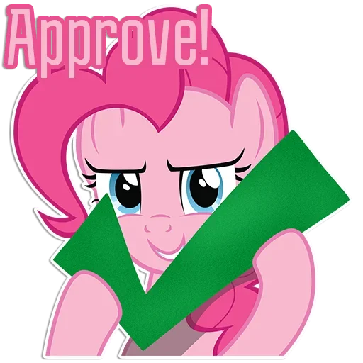 Эмодзи Pinkie Pink
