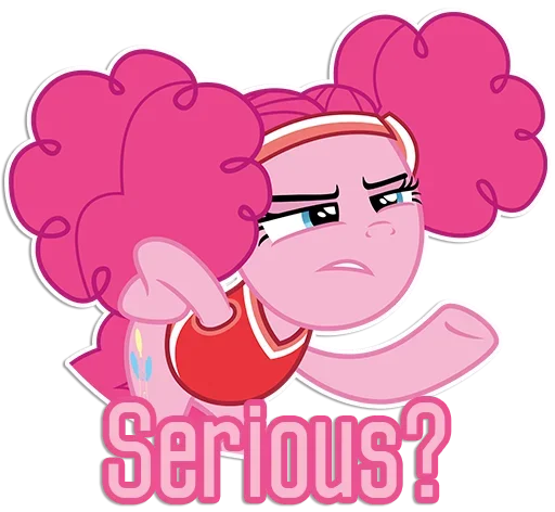 Эмодзи Pinkie Pink