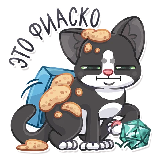 Эмодзи PinkyPawDice