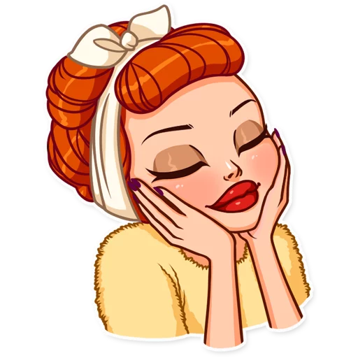 Эмодзи Pin up Girl