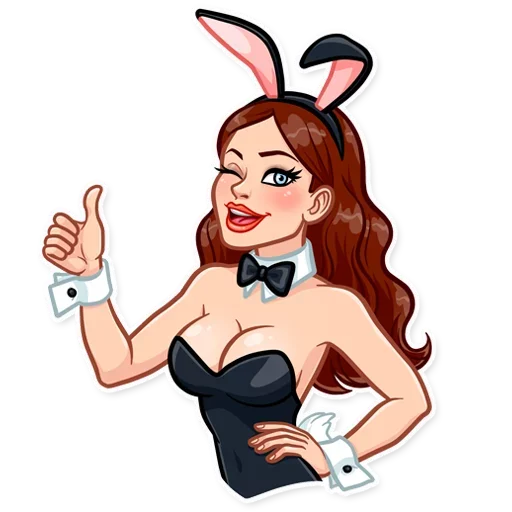 Эмодзи Playboy Girls