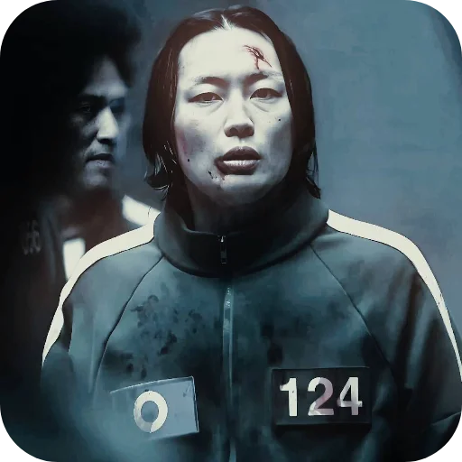 Эмодзи Squid Game Player 124