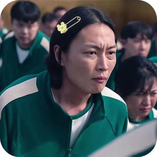 Эмодзи Squid Game Player 124